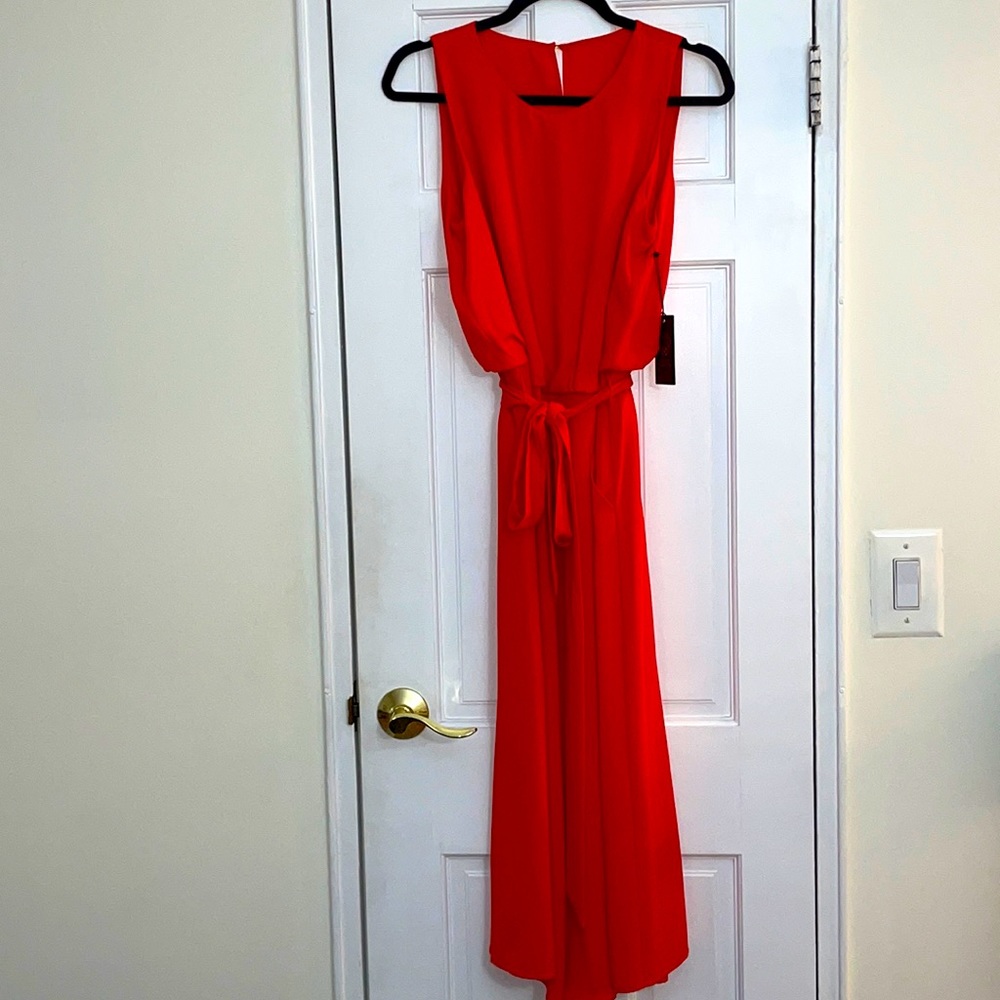 Vince Camuto jumpsuit with belt